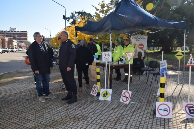Se conmemora el Día Nacional de la Seguridad Vial con actividades de concientización