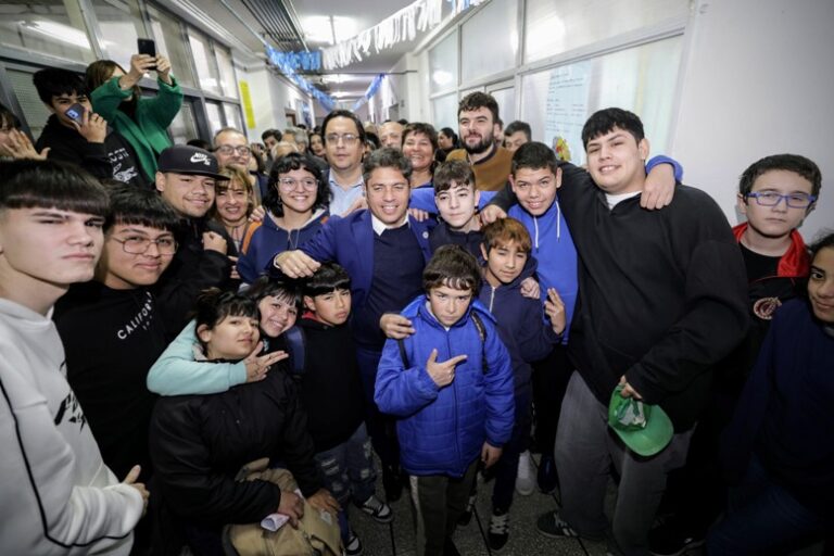 Kicillof: “La motosierra no va a cruzar la General Paz: de este lado siempre habrá un Estado que invierta y acompañe a nuestro pueblo”