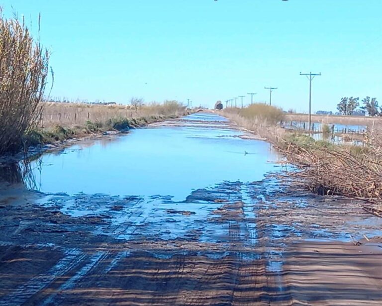 Concejales de Unión por la Patria recorren zonas afectadas por el agua en Facundo Quiroga