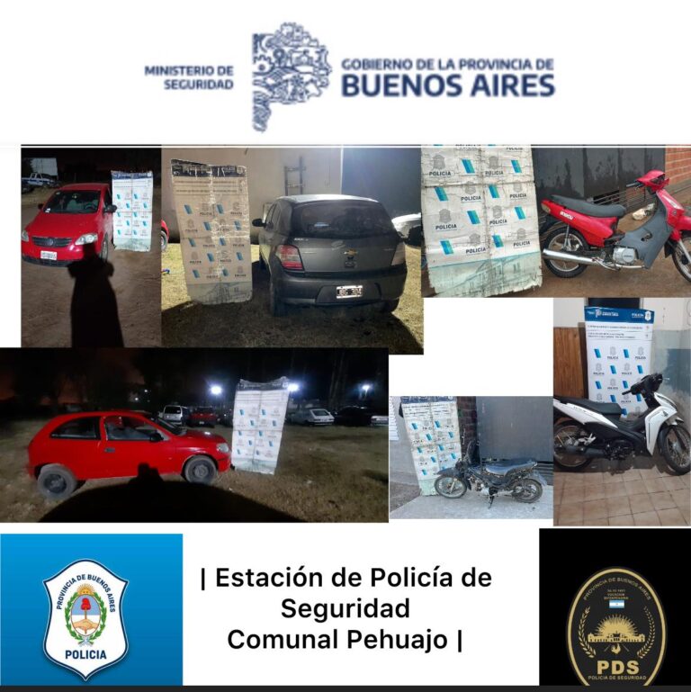 Controles de tránsito: secuestro de vehículos y dos aprehendidos por resistencia a la autoridad