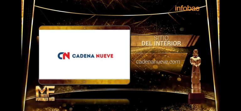 Cadena Nueve, nominado al Martín Fierro Digital: un reconocimiento que impulsa a seguir creciendo