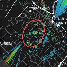 Tormentas aisladas en la provincia de Buenos Aires: sin riesgo significativo