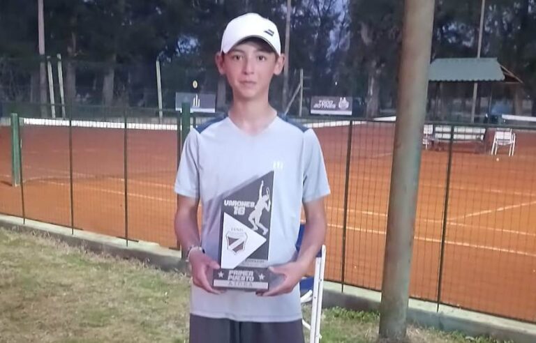 Talento y esfuerzo caracterizan a Valentino Rossi que es Campeón Sub 16 en Chivilcoy