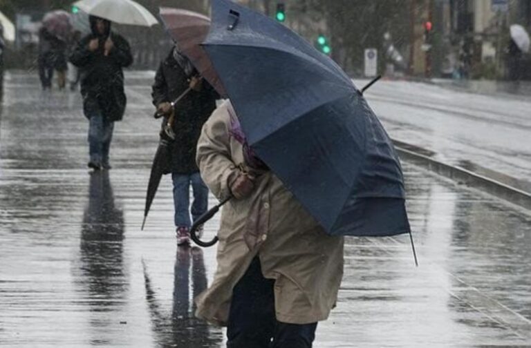 Se adelantan lluvias aisladas en Nueve de Julio y la zona