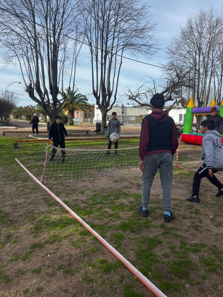 Vacaciones de Invierno en Movimiento llegó a Patricios