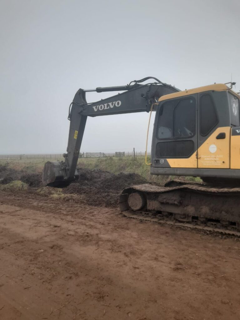 Grave hecho de vandalismo y robo en maquinaria municipal afecta obras en caminos rurales
