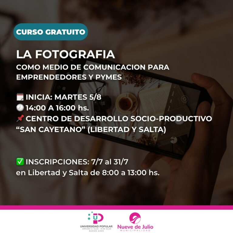 Se abre la inscripción para un nuevo curso gratuito de Manipulación de Alimentos en San Cayetano