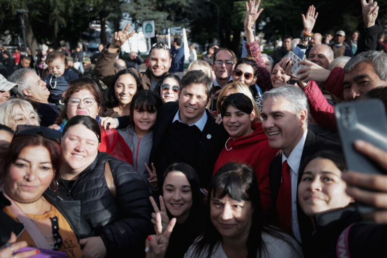 “Invertir en escuelas, seguridad y vivienda es gobernar para el pueblo”, dijo Kicillof al inaugurar obras en Chacabuco