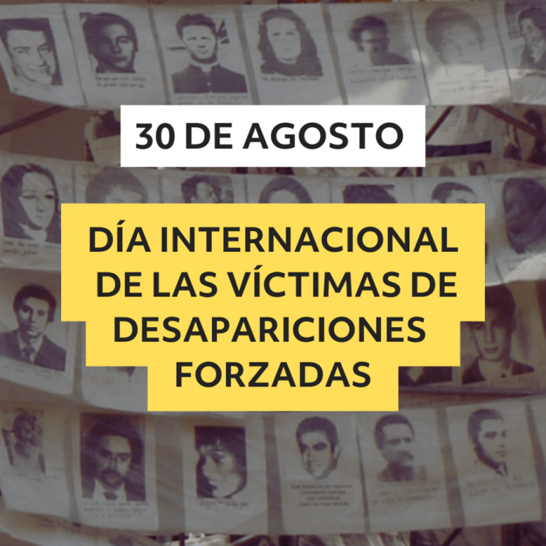 Día internacional de las víctimas de desapariciones forzadas: Un llamado a la justicia y la verdad