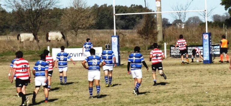 El Club Atlético recibió al equipo de Salto en el Torneo de Rugby de UROBA
