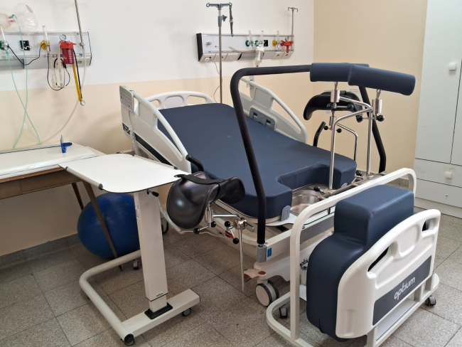 La maternidad del Hospital Julio de Vedia sumó un sillón de parto de última gama