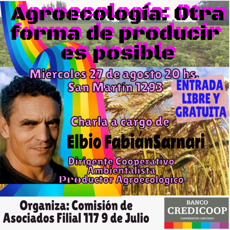 Charla-debate sobre Agroecología: una mirada hacia una producción sustentable