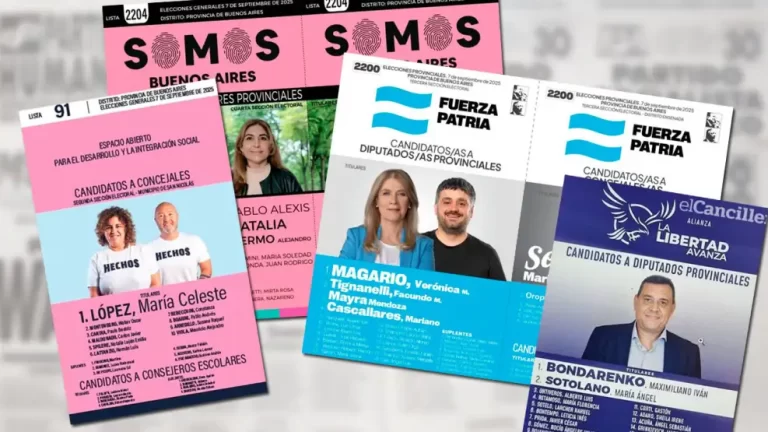 La Justicia bonaerense habilitó a incluir más de dos fotos en las boletas electorales