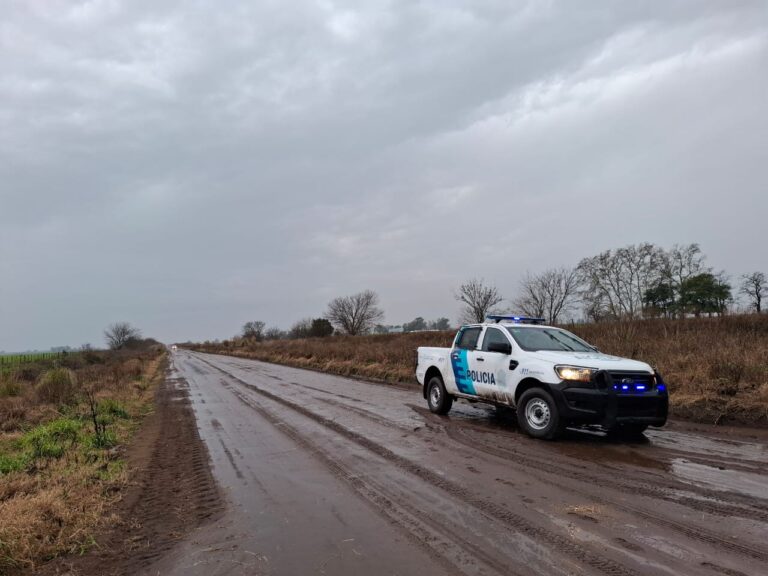 Caminos Rurales: No circular durante 48 horas después del cese de las lluvias