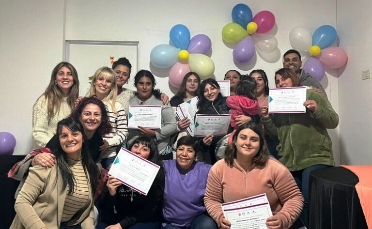 Cierre del taller “Belleza de manos y Pies”