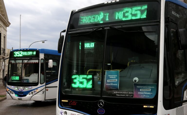 Se reestablece la línea 352 que une Mercedes, Suipacha, Chivilcoy y Alberti