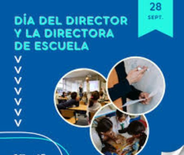 28 de septiembre. Día del Director de Escuela