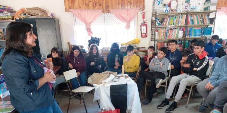 Semana de ESI: actividades en la escuela secundaria de Naón