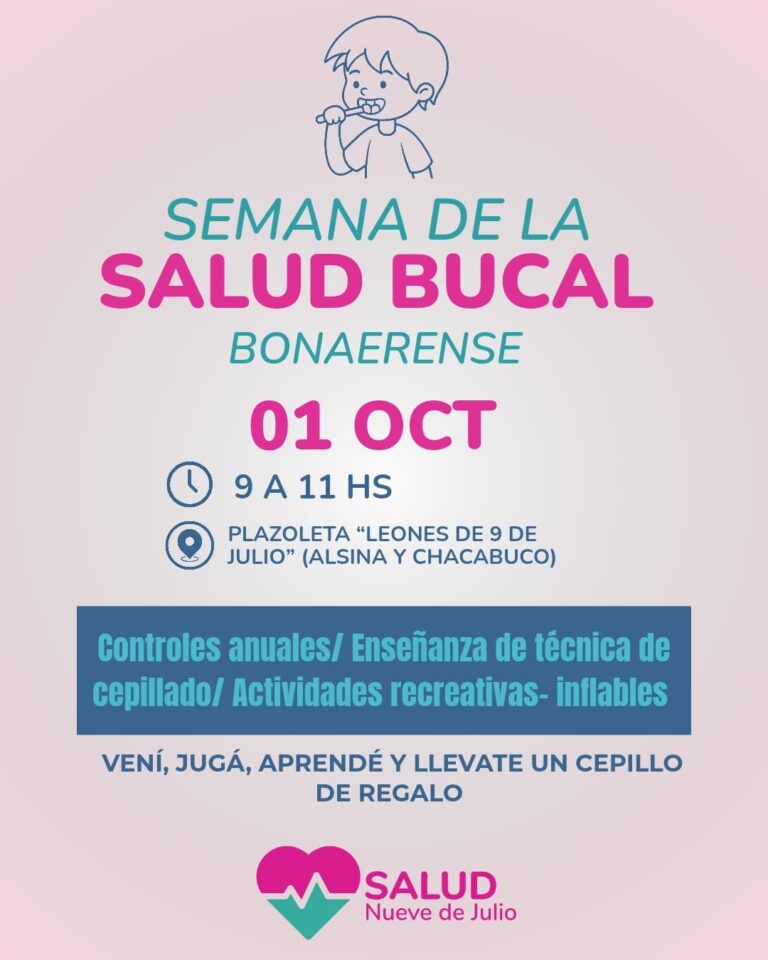 Semana de la Salud Bucal: Encuentro en la Plazoleta de los Leones