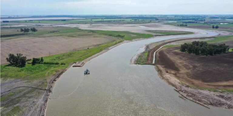 El Gobierno Nacional retoma la Obra de la Cuenca del Río Salado para mitigar las inundaciones en la Provincia bonaerense