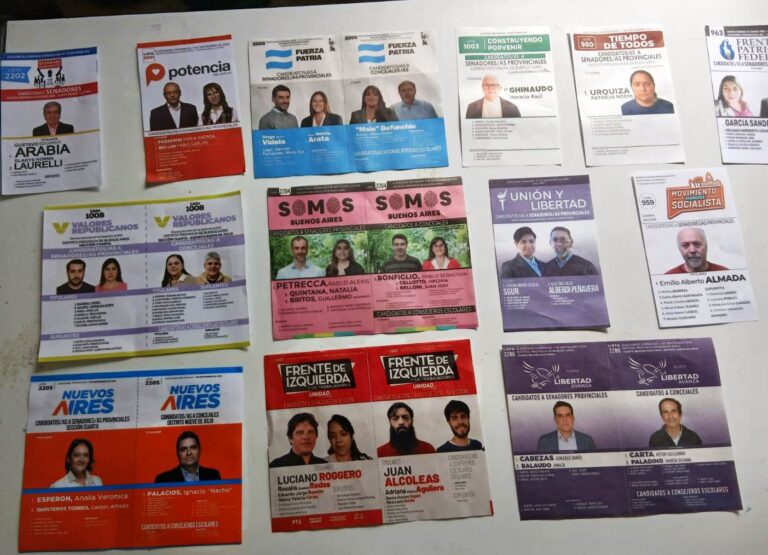 Baja participación en Nueve de Julio: solo el 25% del padrón votó hasta el mediodía