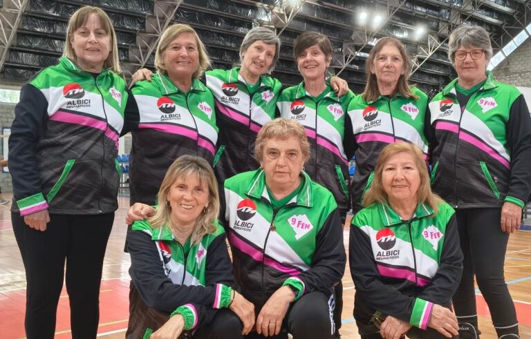Equipo 9 FEM se consagra invicto como el mejor del Torneo Femenino +60 de la Liga de América