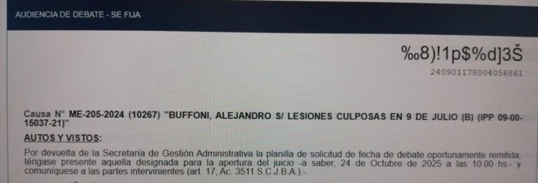 Mala praxis médica: el cirujano Alejandro Buffoni va a juicio oral por lesionar a una joven con una intervención errónea