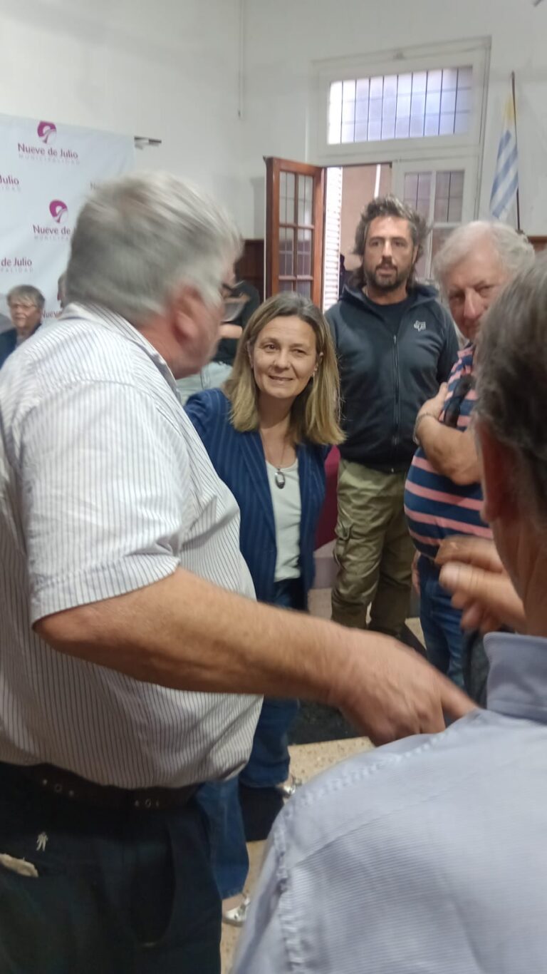 Tensiones reducidas tras el diálogo con la Intendente María José Gentile