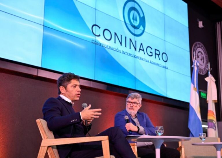 Axel Kicillof participó del 8° Congreso Internacional de Coninagro.