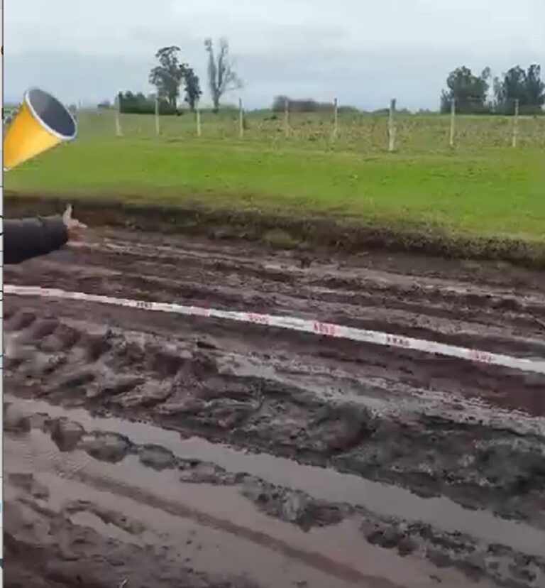 La Delegada Municipal de Dudignac llama a la empatía por las condiciones del camino que une esa localidad con Morea tras las lluvias