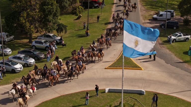 Rivadavia celebró su 115° aniversario con una jornada de tradición y música