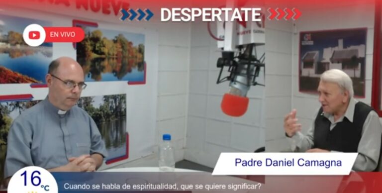 Padre Daniel Camagna: “La vida espiritual puede transformar el día a día, más allá de las religiones y las tradiciones”