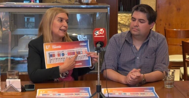 Danya Tavela convoca a votar y llama a combatir la violencia política este 26 de Octubre
