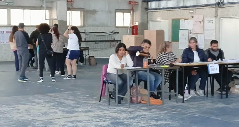 Se vota con normalidad en todo el distrito de Nueve de Julio