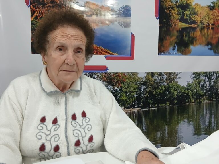 Gloria Tapia recordó el traslado de los talleres ferroviarios de Quiroga