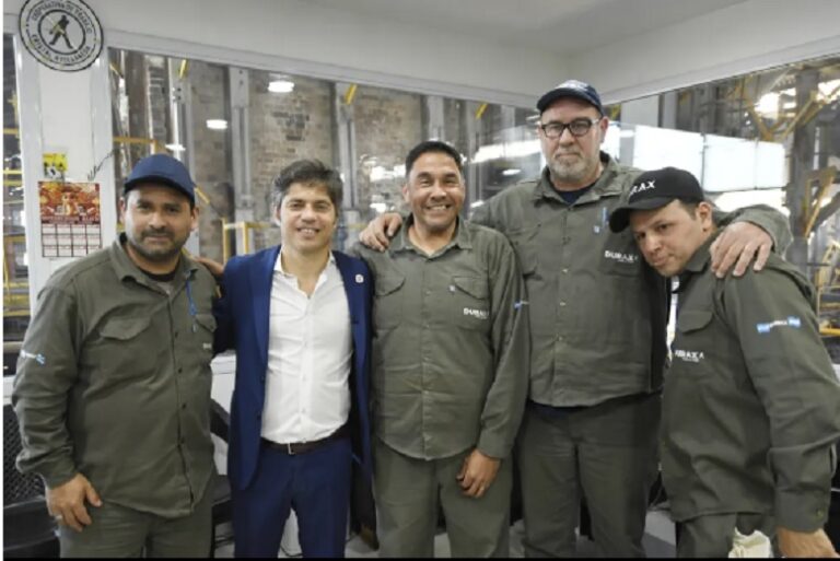 Axel Kicillof: “Las políticas económicas de Javier Milei ponen en crisis el aparato productivo”