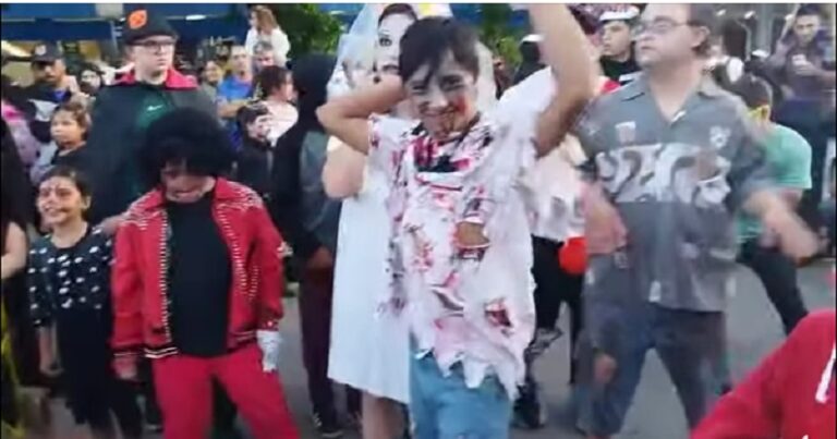 Gran encuentro de Halloween en Plaza Belgrano: danza, inclusión y solidaridad se unieron en una celebración única