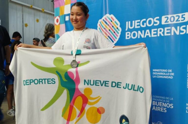 Nueve de Julio sumó su segunda Medalla de Plata
