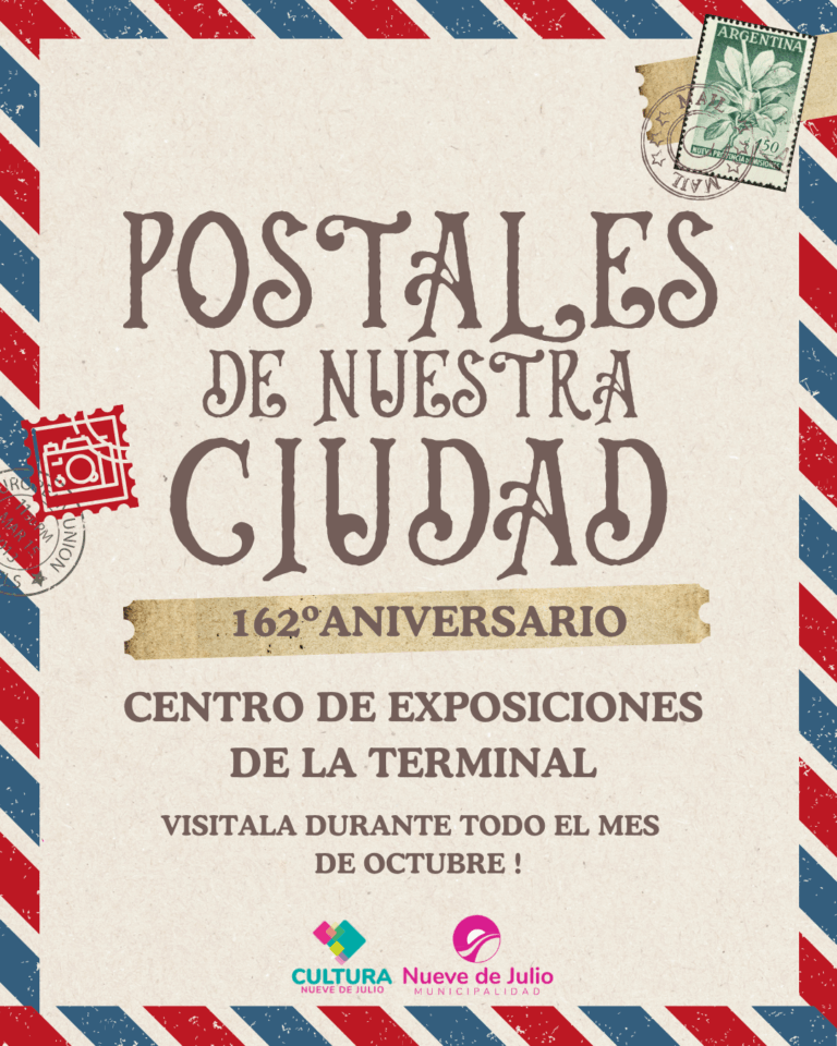 Inauguración de la muestra “Postales de Nuestra Ciudad” este 6 de octubre