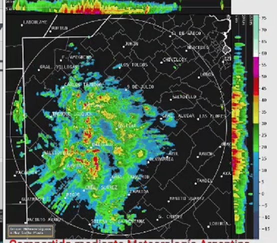 Seguimiento Meteorológico: Lluvias y Tormentas Aisladas en la Provincia de Buenos Aires