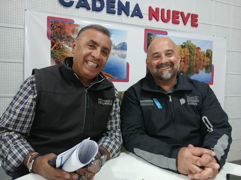 Es constante el trabajo conjunto en Nueve de Julio ante la emergencia hídrica y crisis climática
