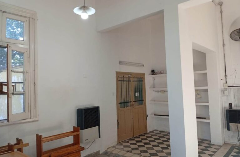 La CEyS y el Concejo Escolar supervisarón la etapa final de la ampliación del comedor donde funcionan las Escuelas de El Provincial