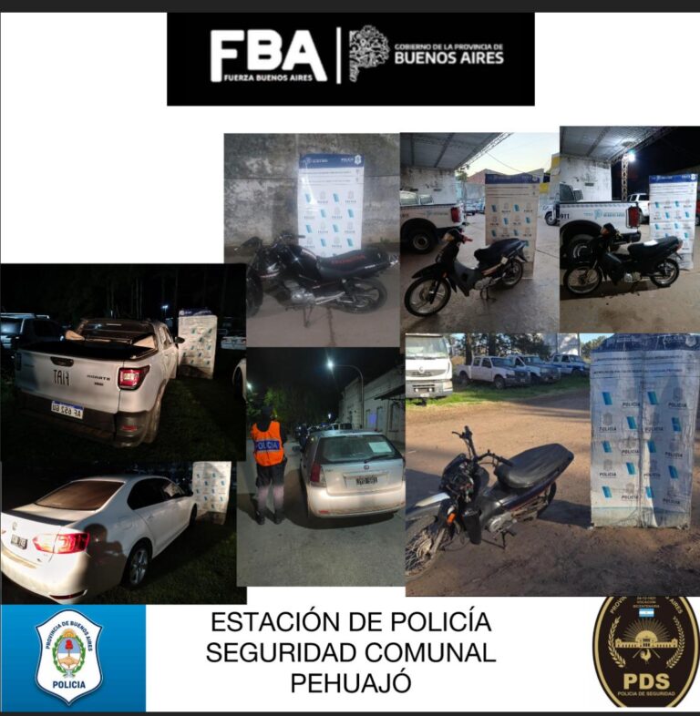 En Pehuajó un detenido por romper un vidrio e ingresar a un comercio para robar