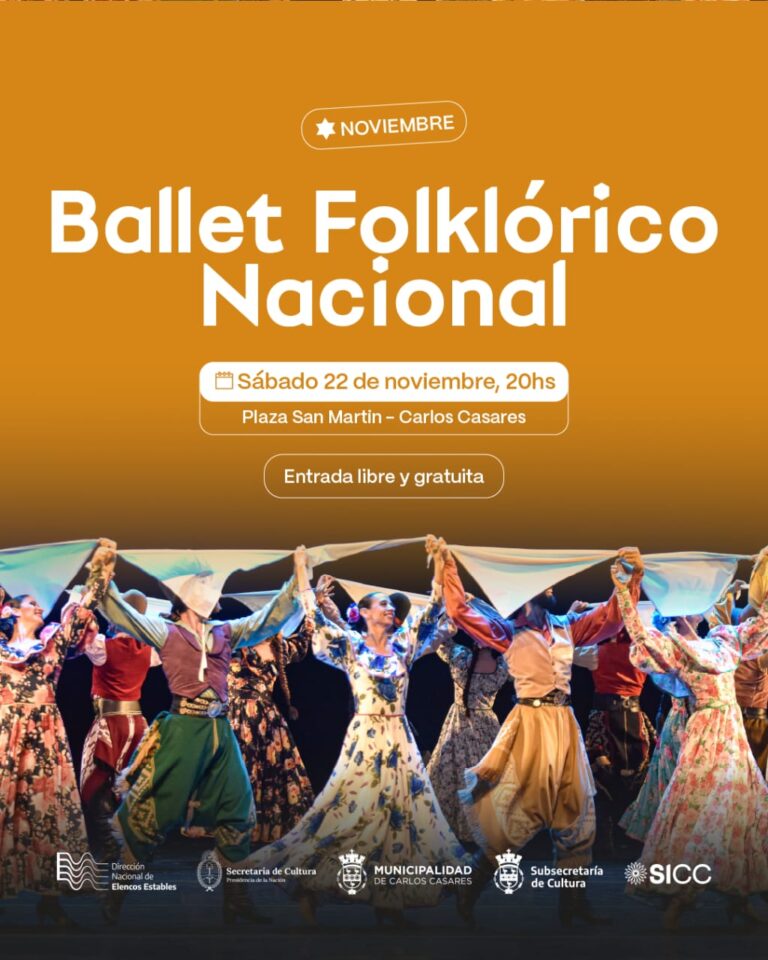 El Ballet Folklórico Nacional llega por primera vez a Carlos Casares