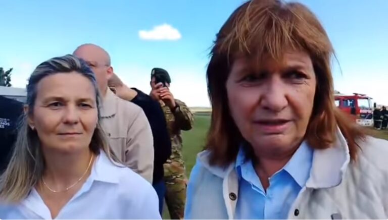 Patricia Bullrich: ‘Buscamos unir todos los esfuerzos para resolver los problemas que causan las inundaciones’