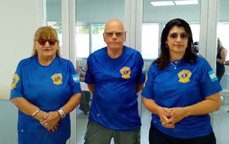 Nancy Sosa: “El Club de Leones de Nueve de Julio sigue comprometido con la salud de la comunidad”