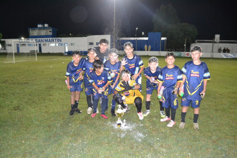 El “Baby” de Club San Martín: una fiesta futbolera para más de 300 chicos