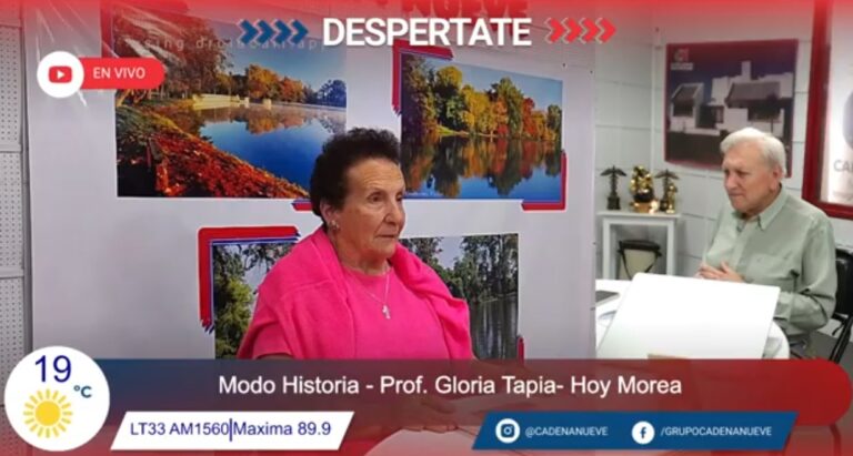 Morea, memoria viva de la llanura: un viaje al pasado con Gloria Tapia que explica el presente