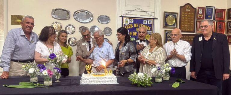 Club de Leones de Nueve de Julio: celebró 60 años de servicio y compromiso comunitario