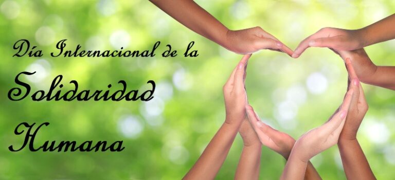 Día Internacional de la Solidaridad Humana